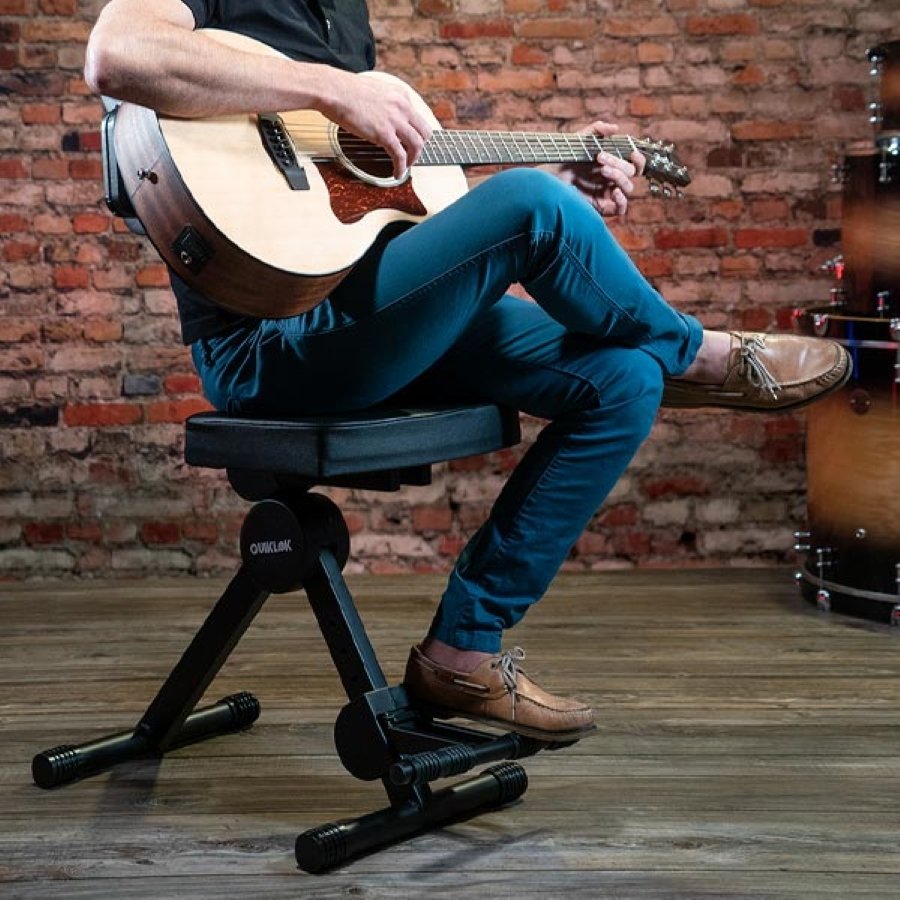 Quiklok DX749 Adjustable Musicians Stool - Andertons Music Co.